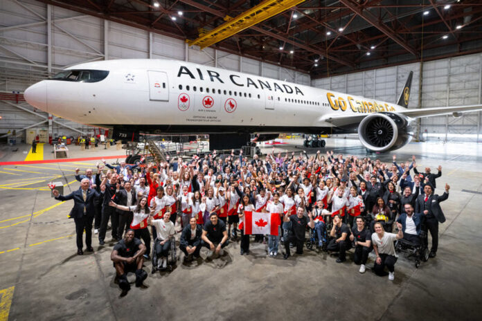 Air Canada Unveils Special Olympic Livery, Ambassadors