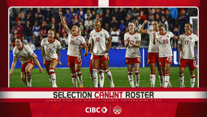 CANWNT roster unveiled ahead of Summer Send-off Series