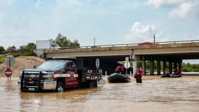 Child dies after being swept away in floodwaters amid Texas storms