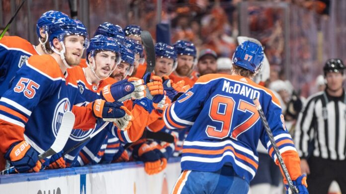 Stanley Cup: Oilers beat Panthers 8-1 in Game 4