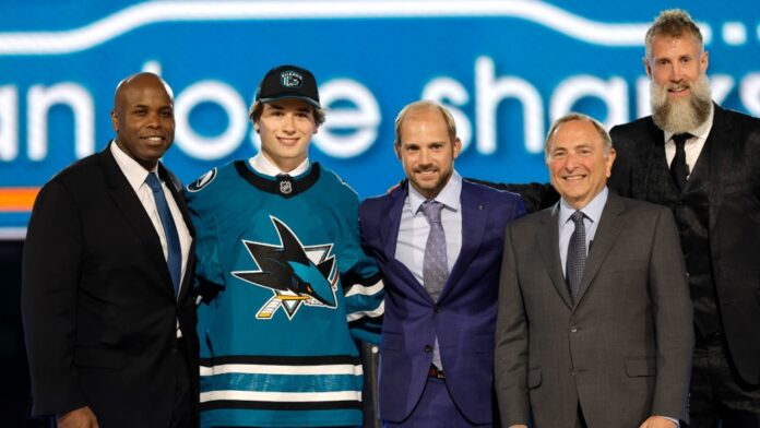 NHL draft: Macklin Celebrini taken by Sharks